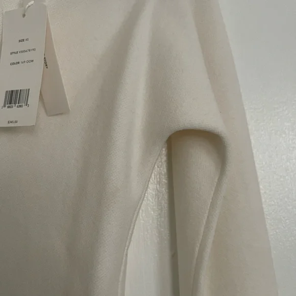 Vince XS off-white zip up shirt - Picture 2 of 7